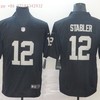 Las Vegas Raiders Ken Stabler #12 Nfl Black Jersey Jersey - Robokeg