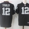 Las Vegas Raiders Ken Stabler #12 Nfl Black Jersey Jersey - Robokeg