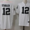 Las Vegas Raiders Ken Stabler #12 Nfl White Jersey Jersey - Robokeg
