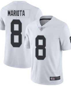 Las Vegas Raiders Marcus Mariota #8 Nfl 2020 White Jersey - Robokeg