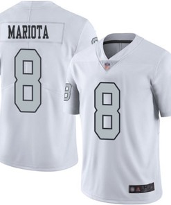 Las Vegas Raiders Marcus Mariota #8 Nfl 2020 White Jersey - Robokeg