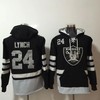 Las Vegas Raiders Marshawn Lynch #24 Nfl 2020 Black Jersey - Robokeg