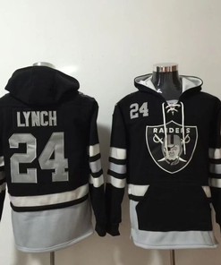 Las Vegas Raiders Marshawn Lynch #24 Nfl 2020 Black Jersey - Robokeg