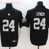 Las Vegas Raiders Marshawn Lynch #24 Nfl Black Jersey Jersey - Robokeg