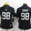 Las Vegas Raiders Maxx Crosby #98 Nfl 2020 Black Womens Jersey - Robokeg
