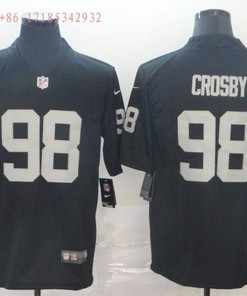 Las Vegas Raiders Maxx Crosby #98 Nfl Black Jersey Jersey - Robokeg