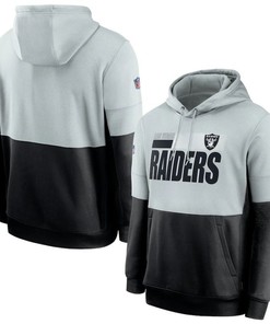 Las Vegas Raiders Nfl 2020 Grey Hoodie Jersey - Robokeg