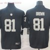 Las Vegas Raiders Tim Brown #81 Nfl Black Jersey Jersey - Robokeg