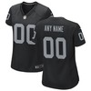 Las Vegas Raiders Womens Custom Game Jersey - Black Custom Jerseys Nfl - Robokeg