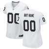 Las Vegas Raiders Womens Custom Game Jersey White Custom Jerseys Nfl - Robokeg