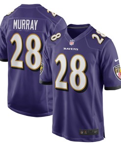 Latavius Murray Baltimore Ravens Game Jersey - Purple Nfl - Robokeg