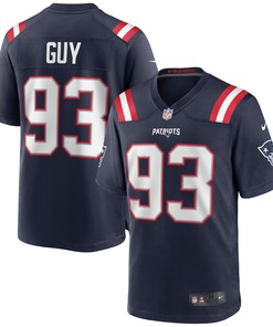 Lawrence Guy New England Patriots Game Jersey - Navy Nfl - Robokeg
