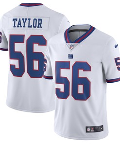 Lawrence Taylor New York Giants Alternate Game Retired Player Limited Jersey - White Nfl - Robokeg