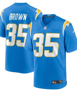 Leddie Brown Los Angeles Chargers Player Game Jersey - Powder Blue Nfl - Robokeg