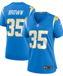 Leddie Brown Los Angeles Chargers Womens Player Game Jersey - Powder Blue Nfl - Robokeg