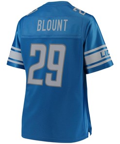 Legarrette Blount Detroit Lions Nfl Pro Line Womens Player Jersey - Blue - Robokeg