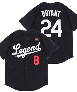 Legend Kobe Bryant 8 24 Mlb Tribute Black Jersey - Robokeg