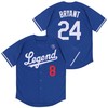 Legend Kobe Bryant 8 24 Mlb Tribute Blue Jersey - Robokeg