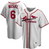 Legend Stan Musial #6 St Louis Cardinals 2020 Mlb White Jersey - Robokeg