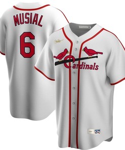 Legend Stan Musial #6 St Louis Cardinals 2020 Mlb White Jersey - Robokeg