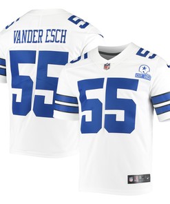 Leighton Vander Esch Dallas Cowboys 60th Anniversary Limited Jersey - White Nfl - Robokeg