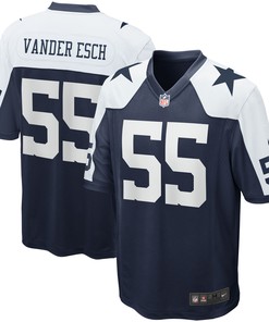 Leighton Vander Esch Dallas Cowboys Alternate Game Team Jersey - Navy Nfl - Robokeg