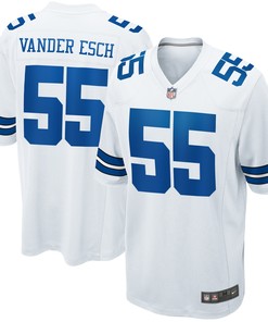 Leighton Vander Esch Dallas Cowboys Game Jersey White Nfl - Robokeg