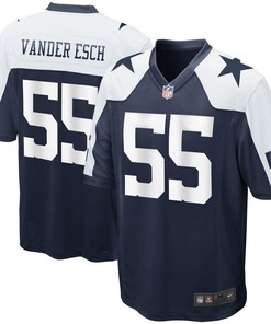 Leighton Vander Esch Dallas Cowboys Nike Alternate Game Jersey - Navy - Robokeg