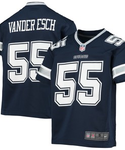 Leighton Vander Esch Dallas Cowboys Team Game Jersey - Navy Nfl - Robokeg