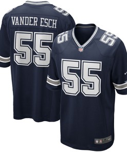 Leighton Vander Esch Dallas Cowboys Team Game Jersey - Navy Nfl - Robokeg
