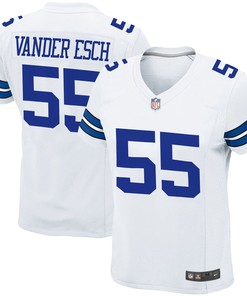 Leighton Vander Esch Dallas Cowboys Team Game Jersey - White Nfl - Robokeg