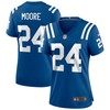 Lenny Moore Indianapolis Colts Womens Game Retired Player Jersey - Royal Nfl - Robokeg