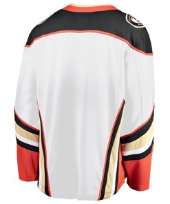 Leo Carlsson #91 Anaheim Ducks 2023 NHL Draft Away Men Jersey - White - Robokeg
