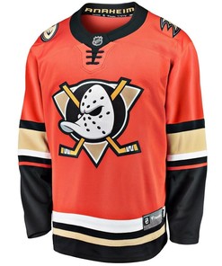 Leo Carlsson #91 Anaheim Ducks 2023 NHL Draft Home Men Jersey - Orange - Robokeg