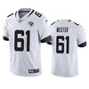 Leonard Wester Jacksonville Jaguars White Vapor Limited Jersey - Robokeg
