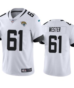 Leonard Wester Jacksonville Jaguars White Vapor Limited Jersey - Robokeg
