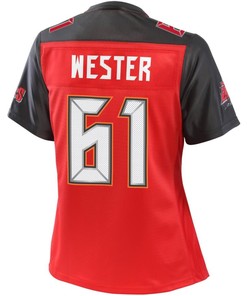 Leonard Wester Tampa Bay Buccaneers Nfl Pro Line Womens Player Jersey - Red - Robokeg