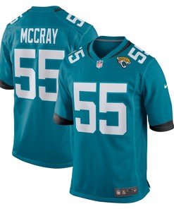 Lerentee Mccray Jacksonville Jaguars Game Jersey - Teal Nfl - Robokeg