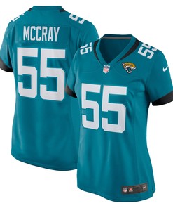 Lerentee Mccray Jacksonville Jaguars Womens Game Jersey - Teal Nfl - Robokeg