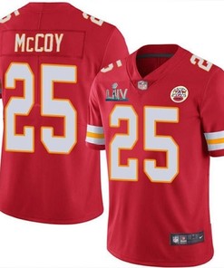 Lesean Mccoy #25 Kansas City Chiefs 2020 Nfl Red Jersey Jersey - Robokeg