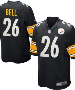 Leveon Bell Pittsburgh Steelers Nike Game Jersey - Black - Robokeg