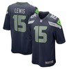Levi Lewis Seattle Seahawks Game Jersey - College Navy Nfl - Robokeg