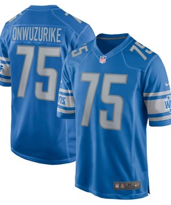 Levi Onwuzurike Detroit Lions Game Jersey - Blue Nfl - Robokeg