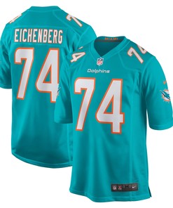 Liam Eichenberg Miami Dolphins Game Jersey - Aqua Nfl - Robokeg