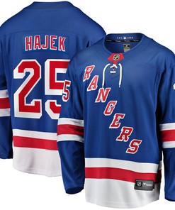 Libor Hajek New York Rangers Fanatics Branded 2017/18 Home Breakaway Replica Jersey - Blue Nhl - Robokeg