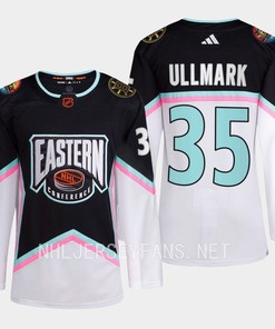 Linus Ullmark 35 Boston Bruins 2023 All-Star Game Jersey Black Equipment - Robokeg