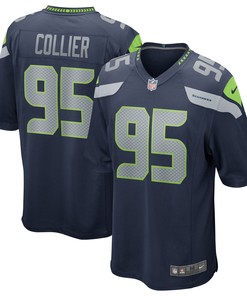 L.j. Collier Seattle Seahawks Game Player Jersey - College Navy Nfl - Robokeg