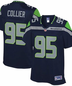 L.j. Collier Seattle Seahawks Nfl Pro Line Womens Player Jersey - College Navy - Robokeg