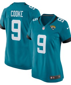 Logan Cooke Jacksonville Jaguars Womens Game Jersey - Teal Nfl - Robokeg