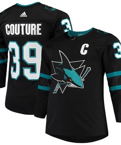 Logan Couture San Jose Sharks Adidas Alternate Authentic Player Jersey - Black Nhl - Robokeg